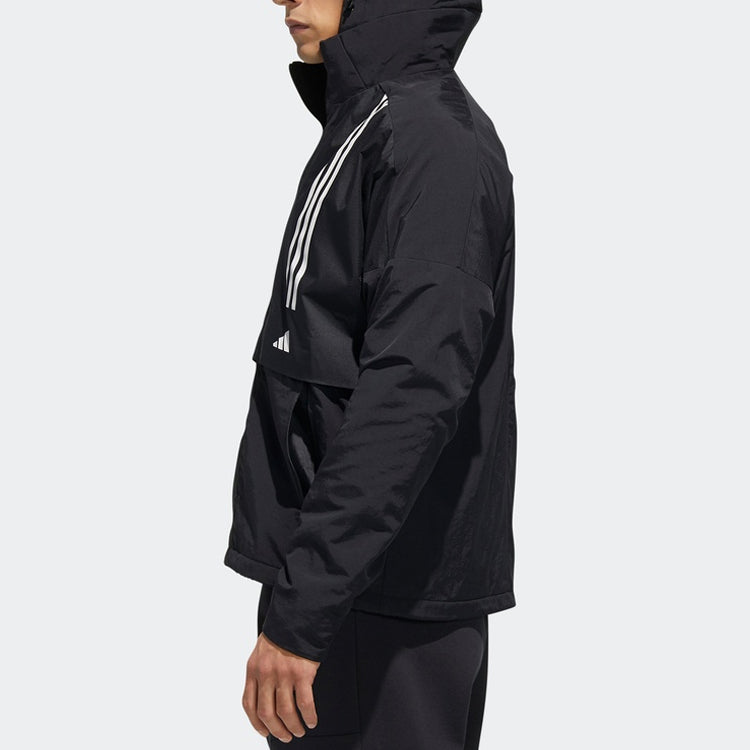 adidas Sports Woven Hooded Jacket Men Black FM9400