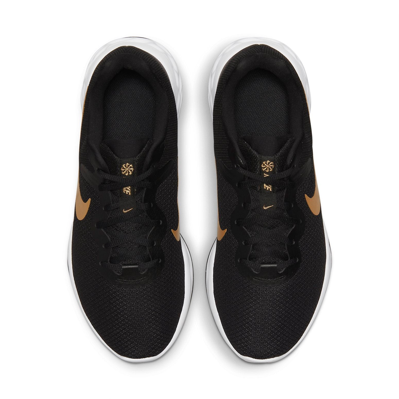 Nike Revolution 6 Extra Wide 'Black Metallic Gold' DD8475-002