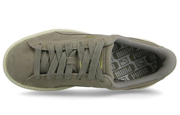 (WMNS) PUMA Platform Trace Low Tops Casual Skateboarding Shoes Green 365830-06