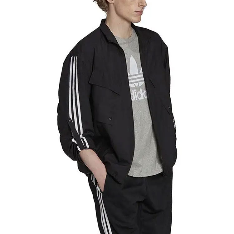 adidas Adicolor Parley Track Jacket 'Black' HN7030
