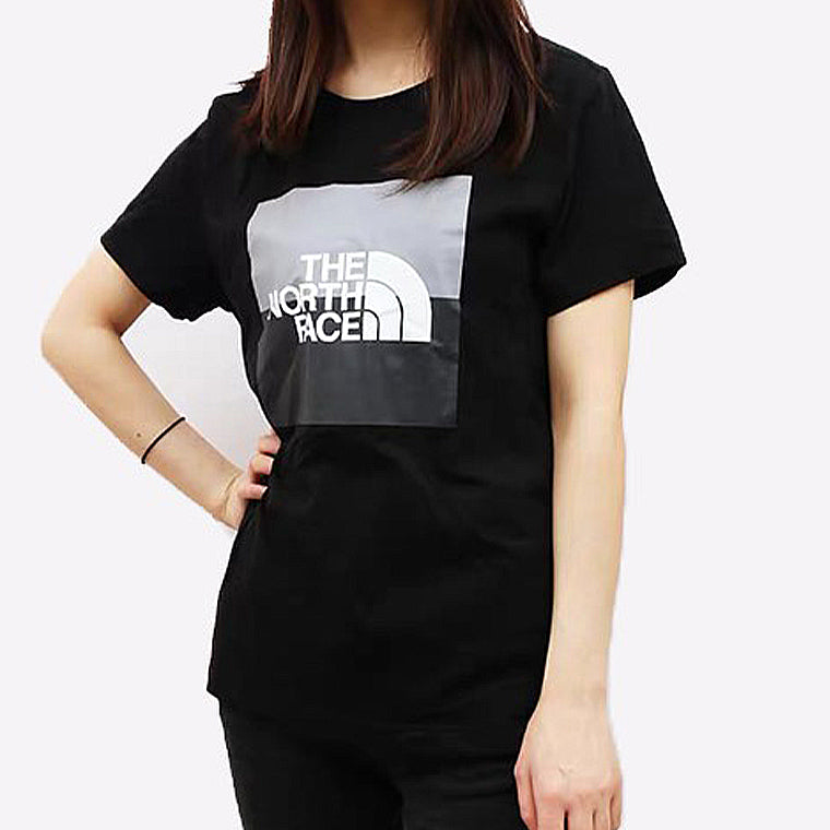 THE NORTH FACE Classic Box Logo Short Sleeve Black 4NFU-JK3