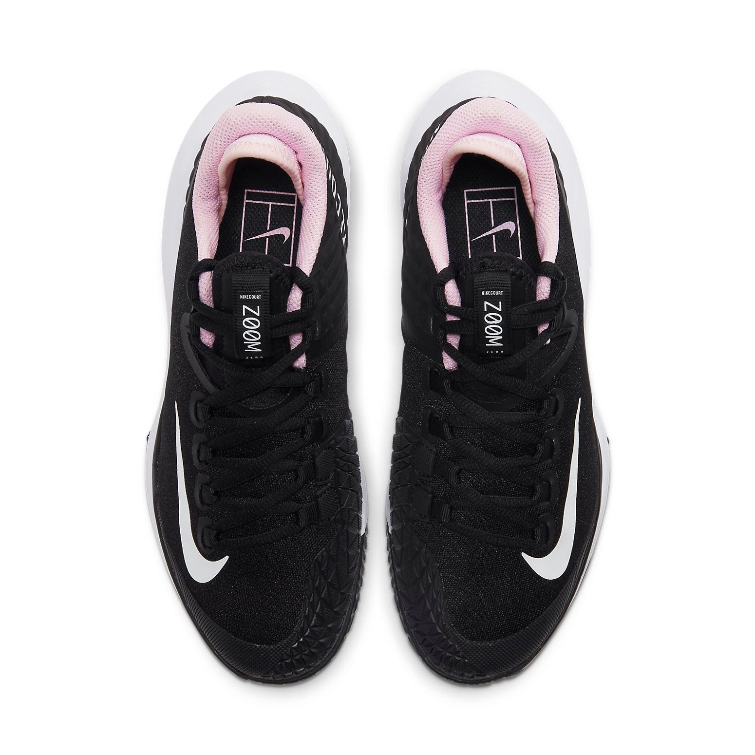 (WMNS) Nike Court Air Zoom Zero HC 'Black Pink Foam' AA8022-005
