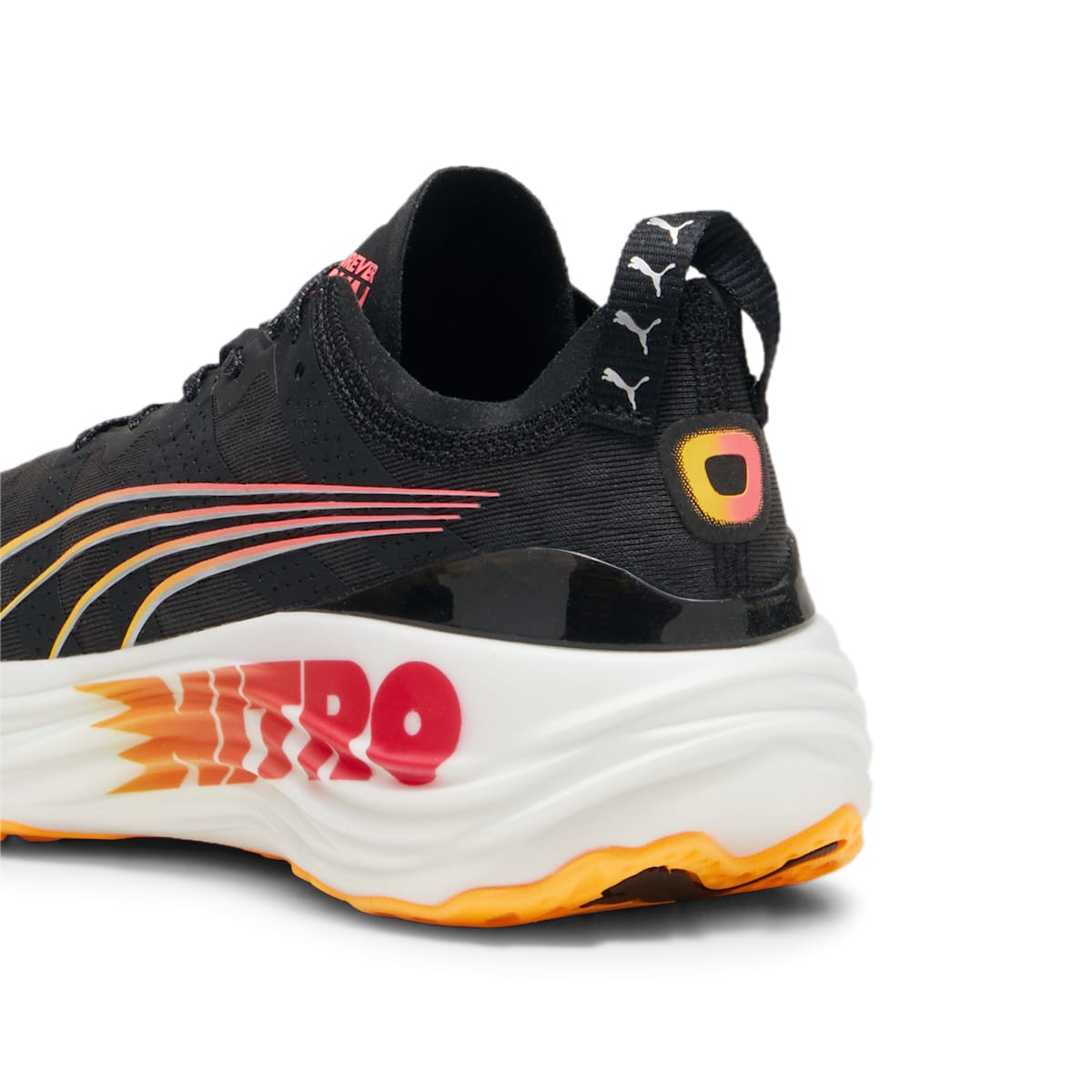 (WMNS) PUMA ForeverRun Nitro 'Black Sun Stream' 309704-01