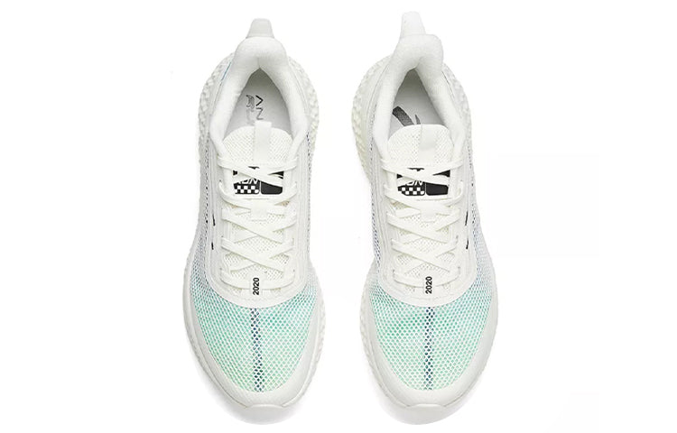 ANTA Running Series Sneakers Low  'White Green' 112035518-2