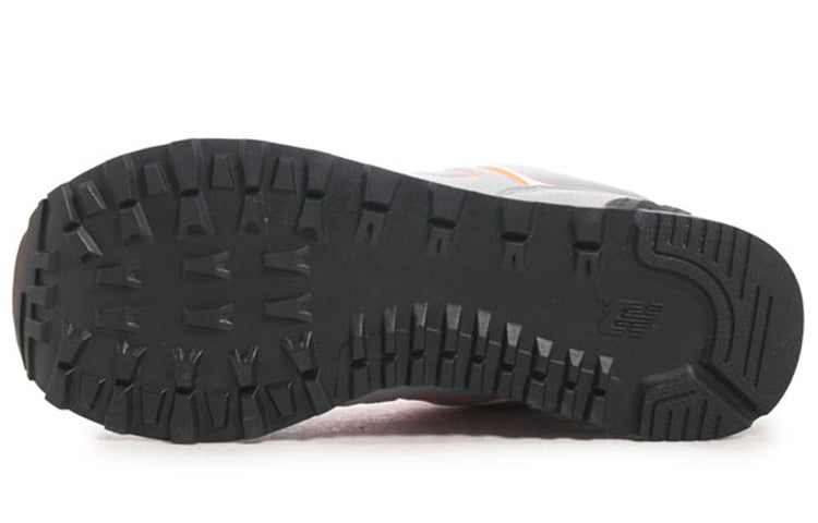 (WMNS) New Balance 574 Neon Lights Sneakers Grey 'Gray Orange' WL574NEP