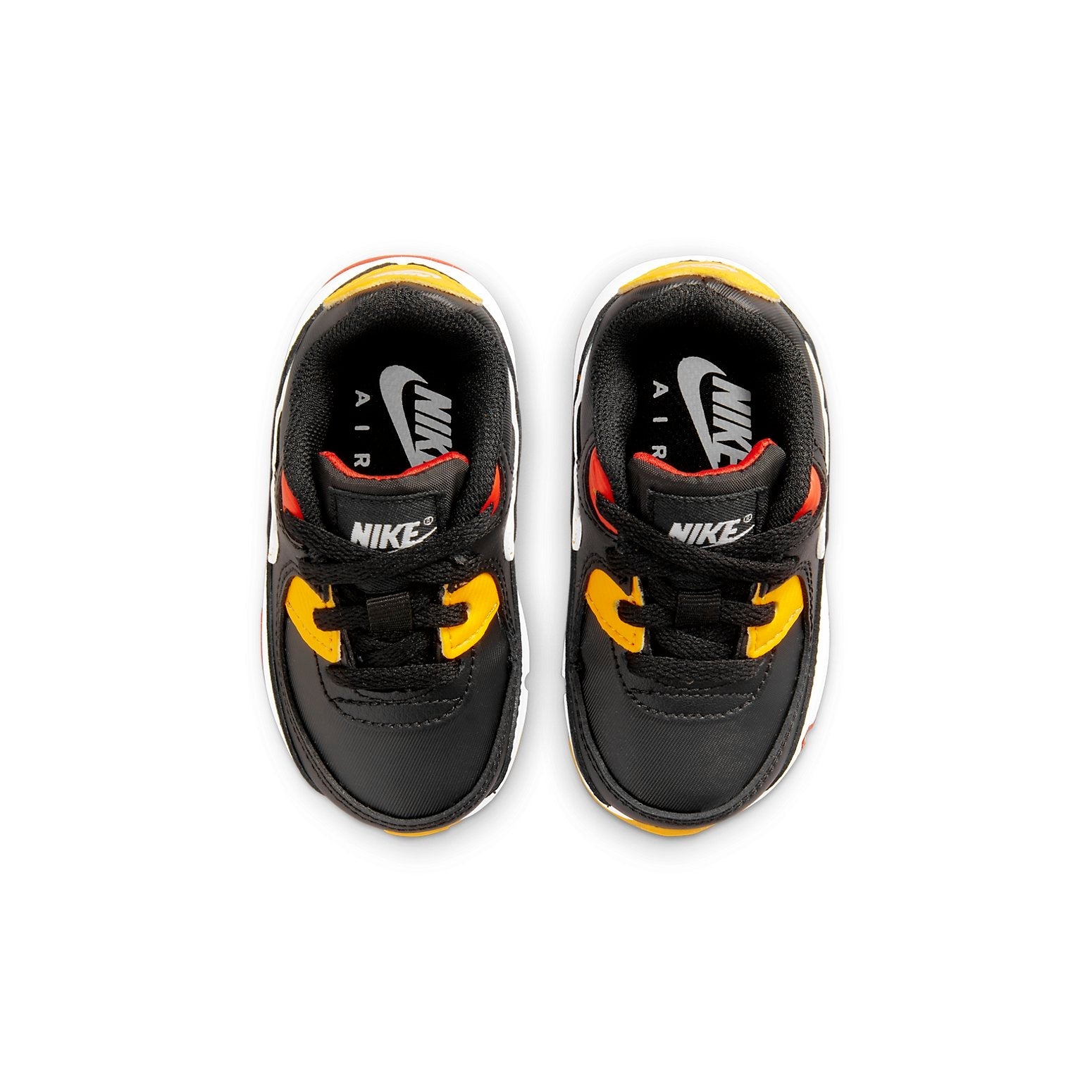 (TD) Nike Air Max 90 Low-Top Running Shoes Black/White CD6868-017