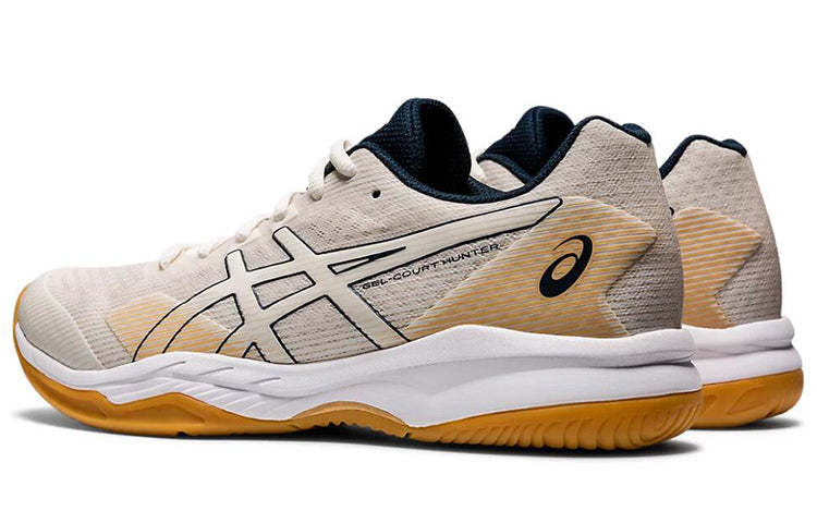 (WMNS) ASICS Gel-Court Hunter 2 'White Yellow' 1072A065-101