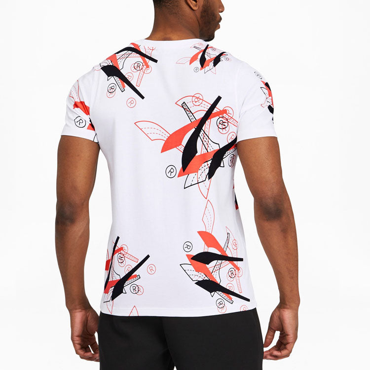 PUMA Formstrip Basketball T-Shirt 'White Black Red' 530734-01