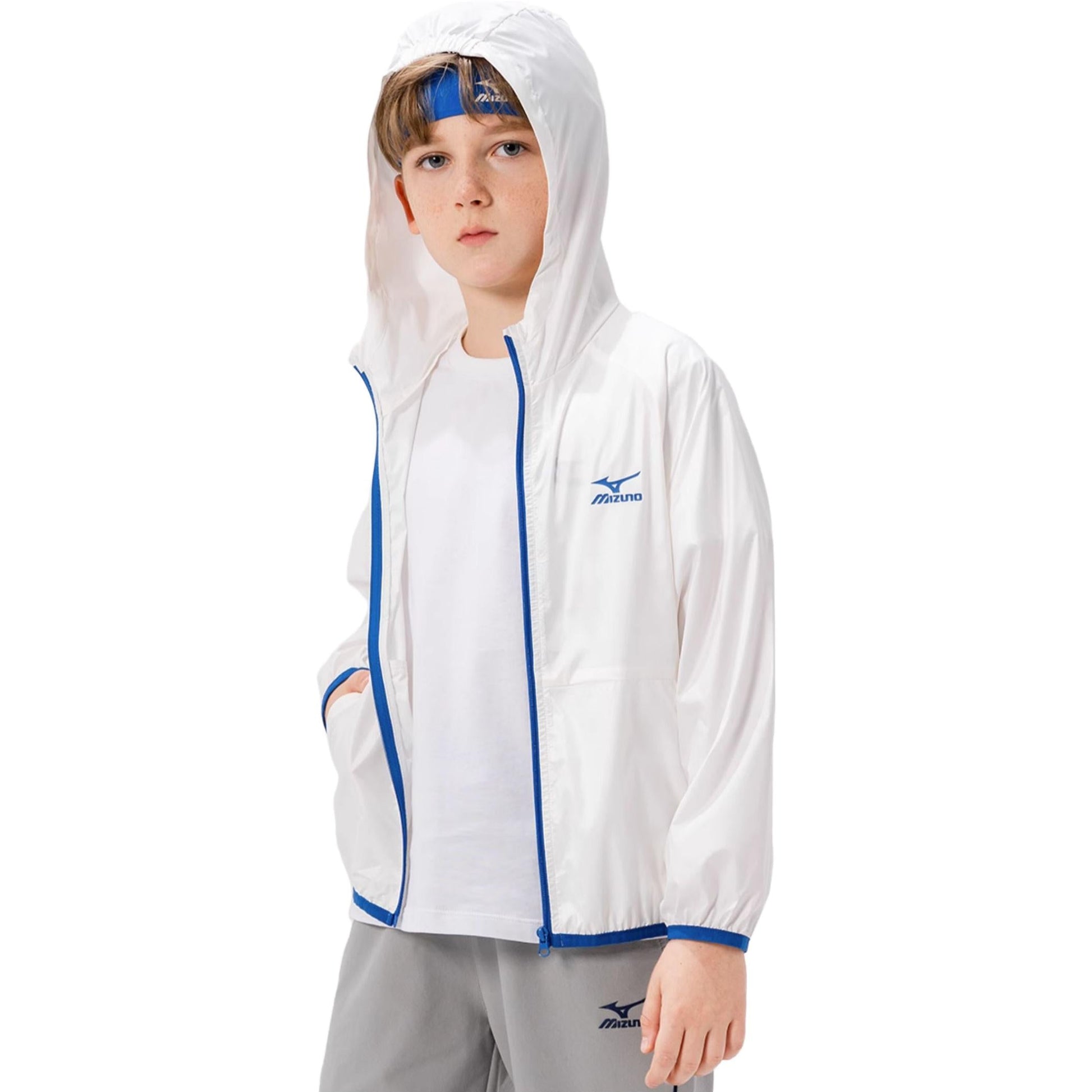 (GS) Mizuno Sportswear Jacket 'White' FS4001