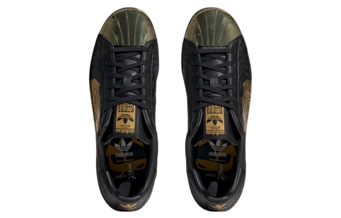 adidas originals Superstar 80s x Han Meilin 'Black Gold' ID4379