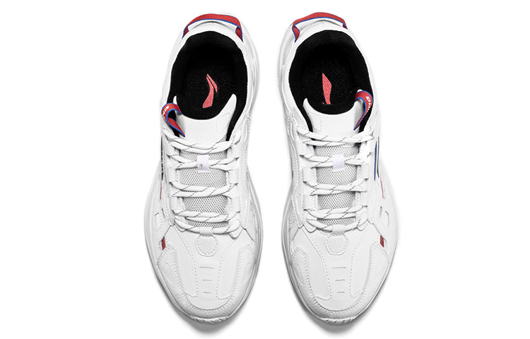 Li-Ning Retro Sport Leisure 'Standard White Blue Red' AGCR333-1