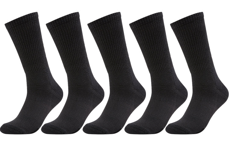 PUMA Fleece Lined Long Sock 3 Pair 'Black' 100002546-001