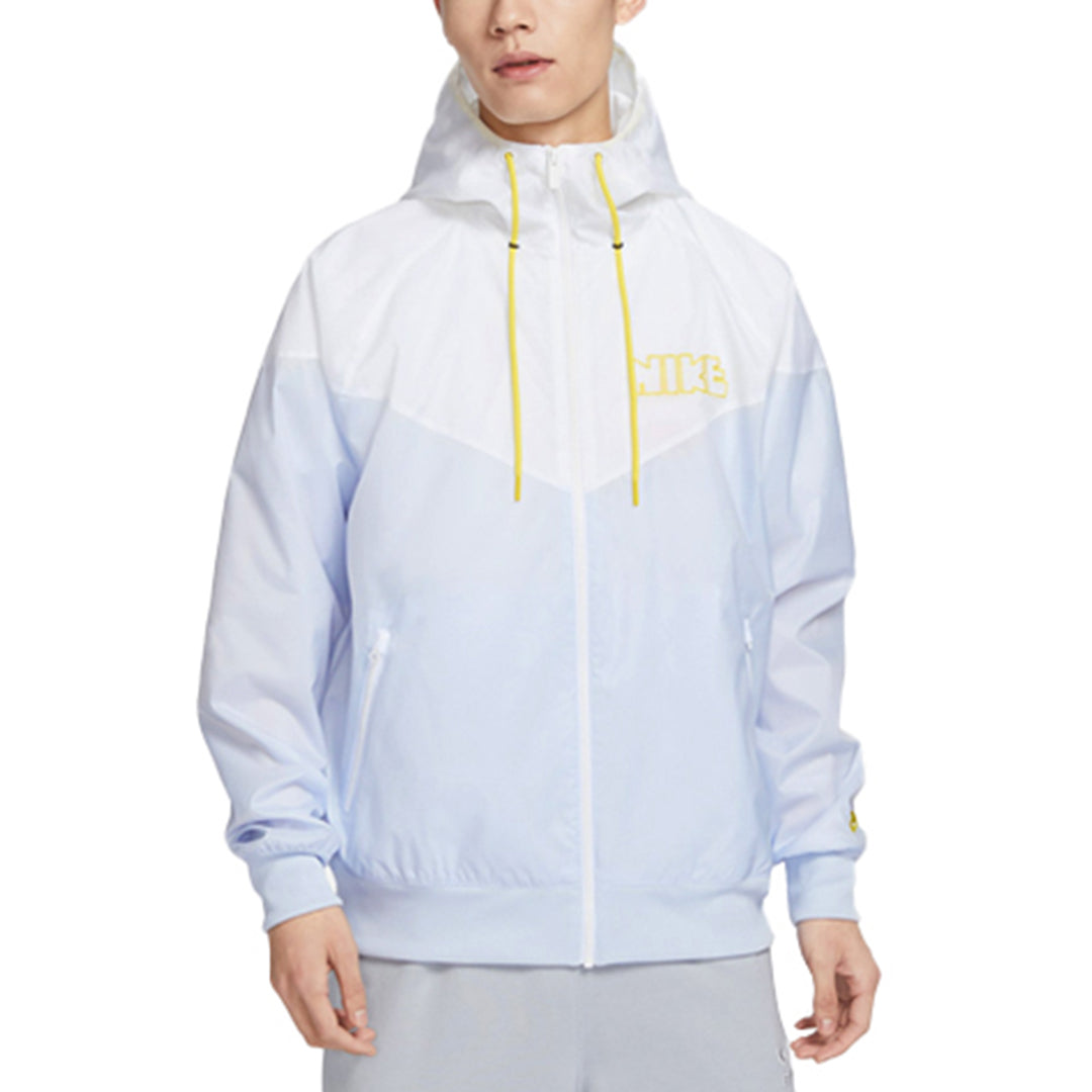 Nike Windrunner Woven Lined Jacket 'White Grey' DX0695-085