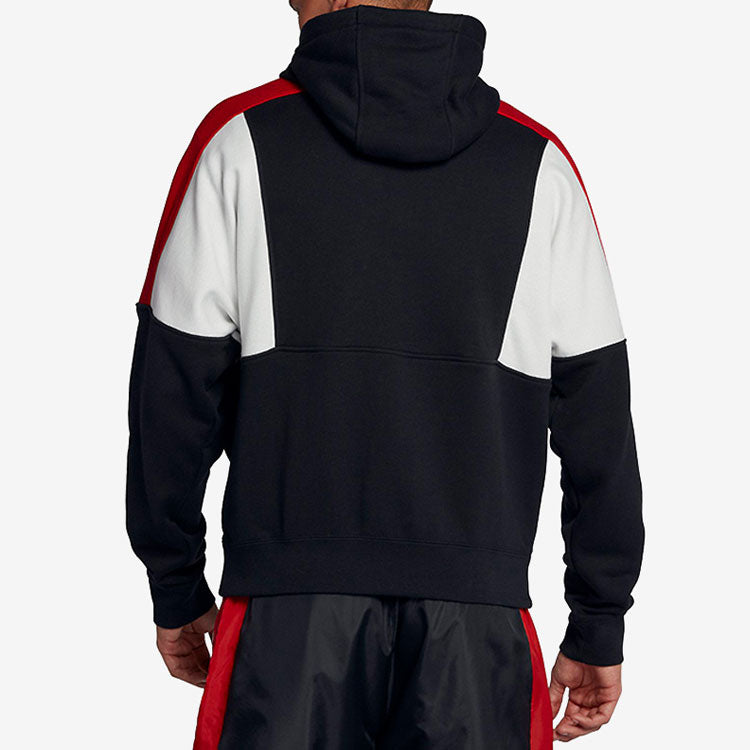 Nike Casual Sports Splicing Contrasting Colors Jacket Black AQ2066-010