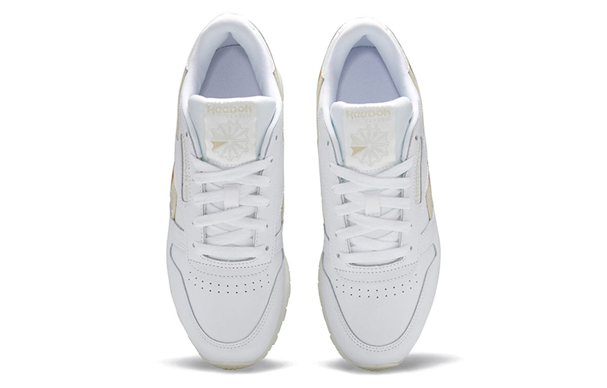 (WMNS) Reebok Classic Leather 'White Brown' FW1257