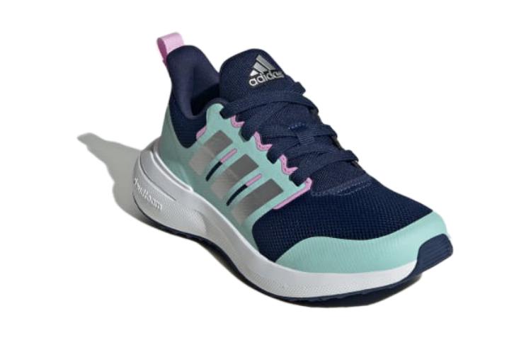 (GS) adidas FortaRun 2.0 'Dark Blue Flash Aqua' IE1082