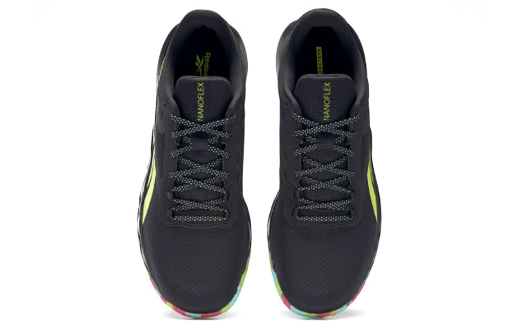Reebok Nanoflex TR 'Black Lime Camo' GX7549
