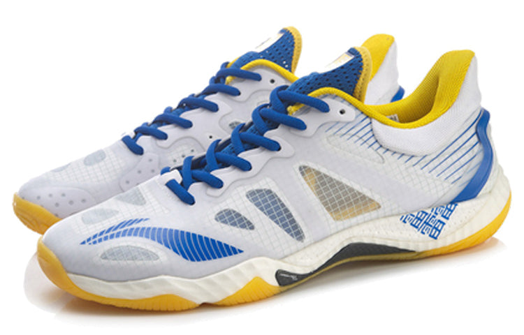Li-Ning Gyrfalcon 4 'White Blue Yellow' AYAR001-2
