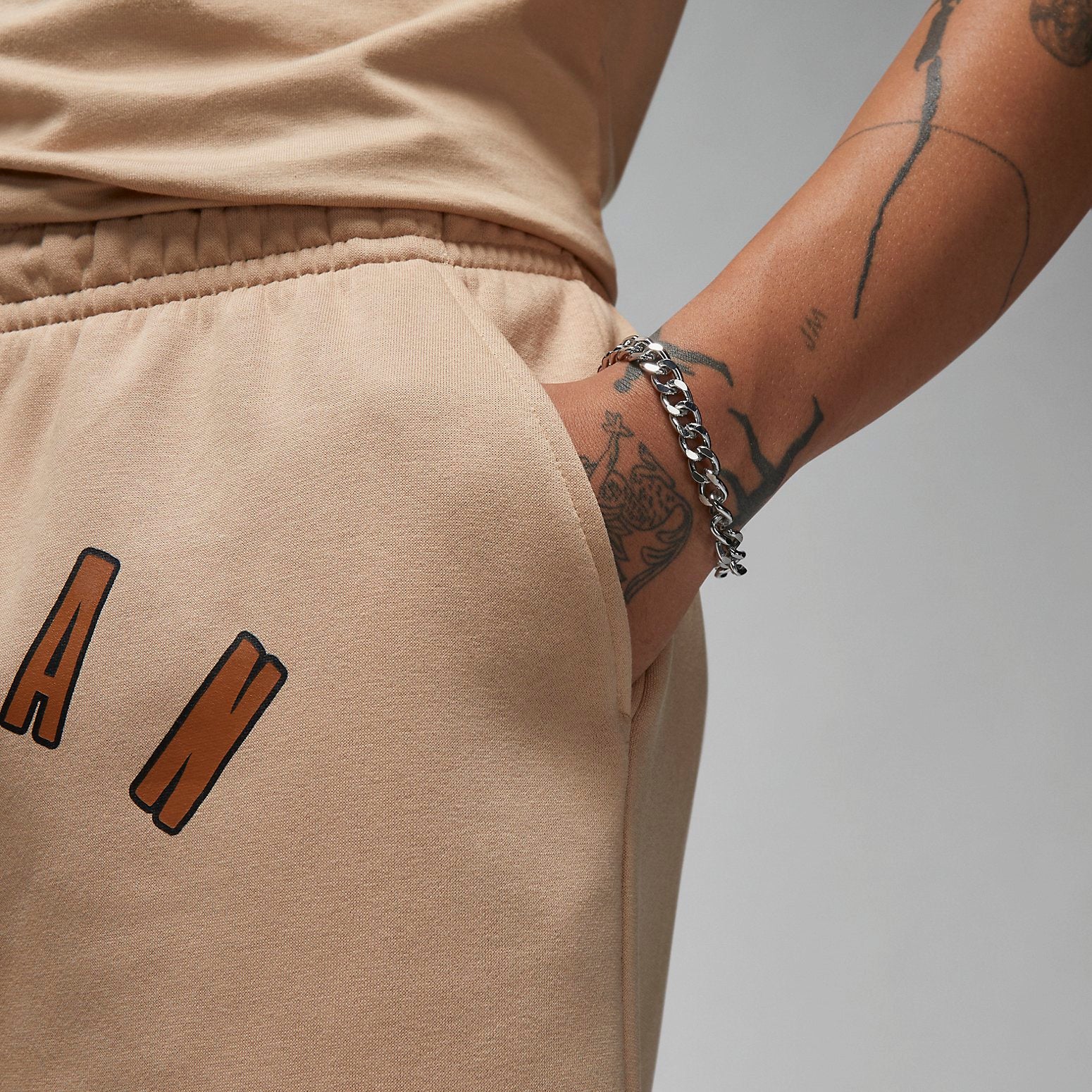 Air Jordan MVP Fleece Shorts 'Beige' FB7023-200