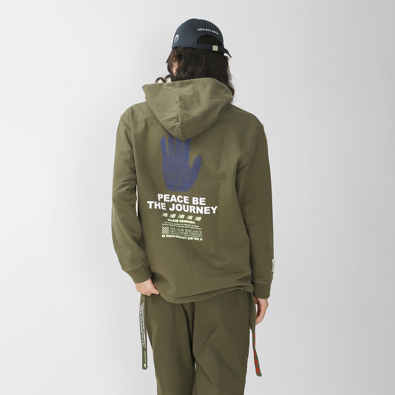 New Balance x Salehe Bembury Unisex Printing Green MT11567-OLG