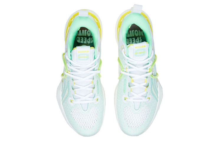 Li-Ning 8 Premium Version Shock Absorption Wear-resistant Low Tops Green ABAS015-1