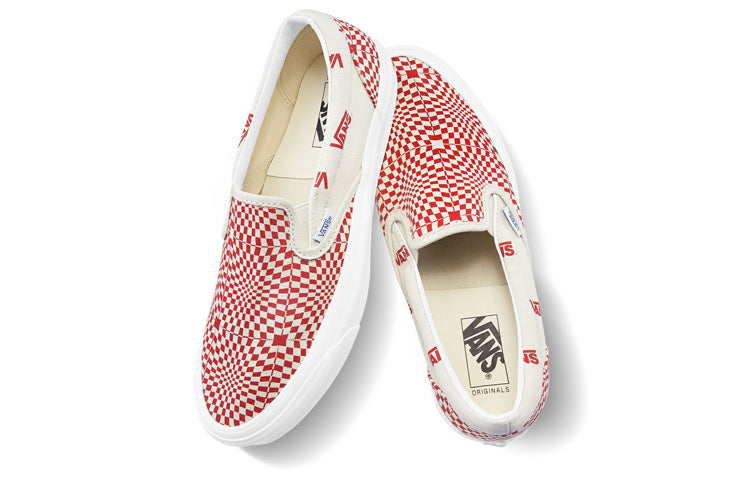 Vans Og Classic Slip-On Lx 3d 'Red White' VN0A45JK1ZL