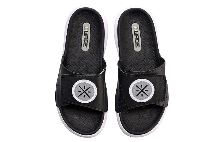 Li-Ning Wade Lifestyle Slides 'Black White' ABTN003-3