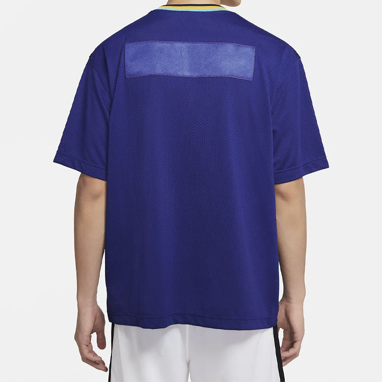 Nike Dri-FIT Basketball Short Sleeve Blue  BV9390-590