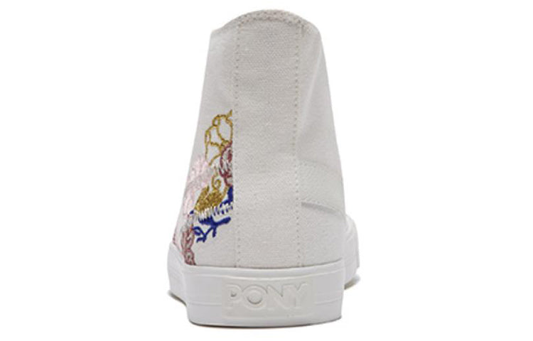 (WMNS) PONY Canvas Sneakers White 01W1SH16RW