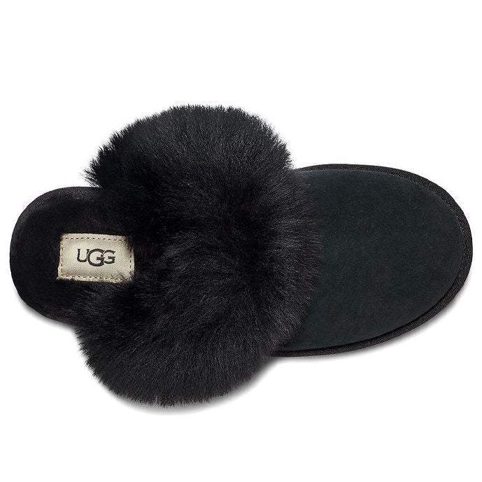 (WMNS) UGG Scuff Sis Slipper 'Black' 1122750-BLK