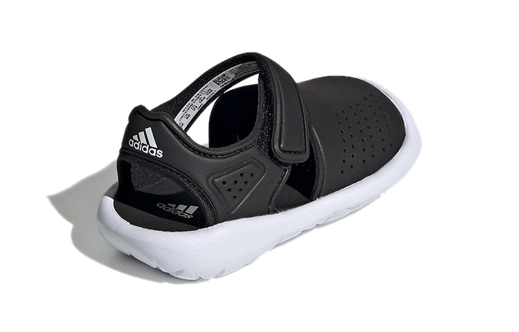 (TD) adidas FortaSwim Stripes 'Black' FW6042