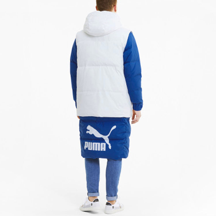 PUMA Layer Down Jacket 'Blue White' 598317-73
