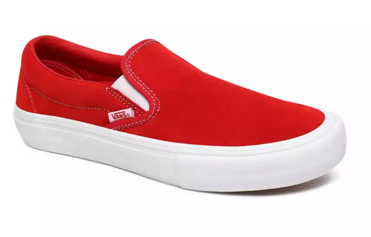 Vans Slip-On Pro 'Suede - Red' VN0A347VAJL