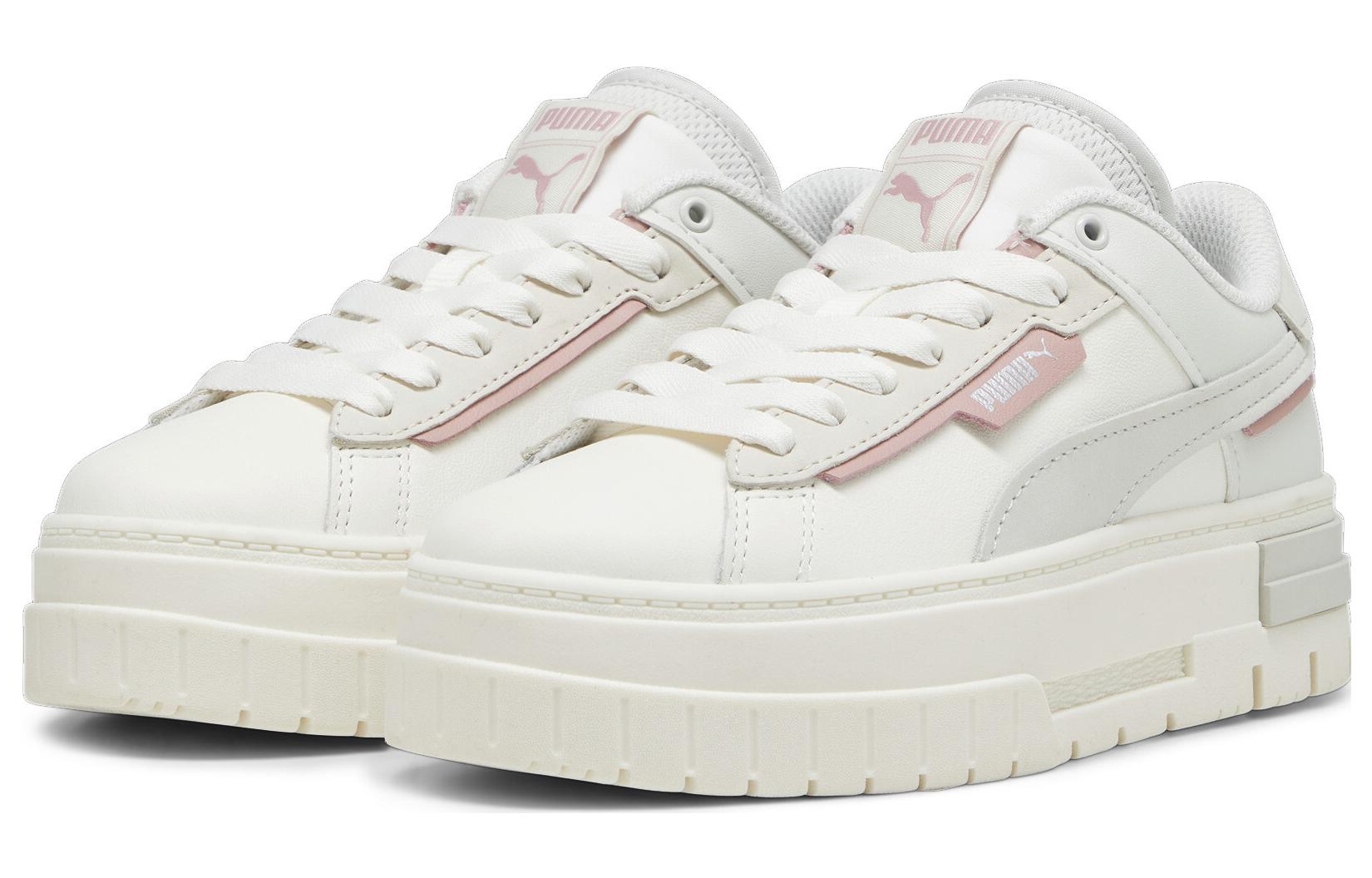 (WMNS) PUMA Mayze Crushed PRM 'Warm White' 393070-03