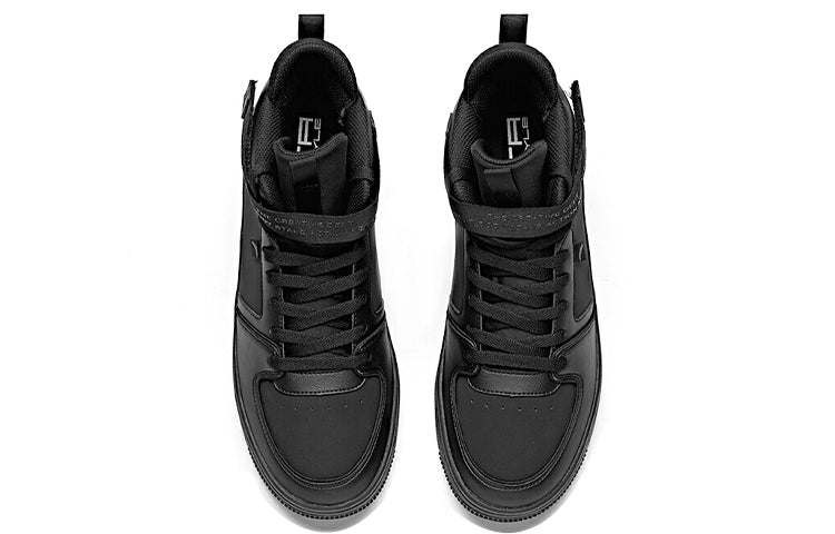 ANTA High Top Skateboarding Shoes 'Black' 91948061-2