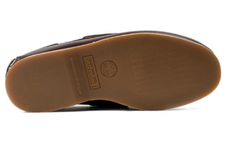 Timberland 2-Eye Lug Handsewn Boat Shoe 'Brown' 25077W