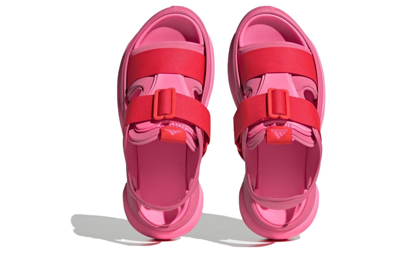 (WMNS) adidas Mehana Sandal 'Pink Fusion Bright Red' IF8182
