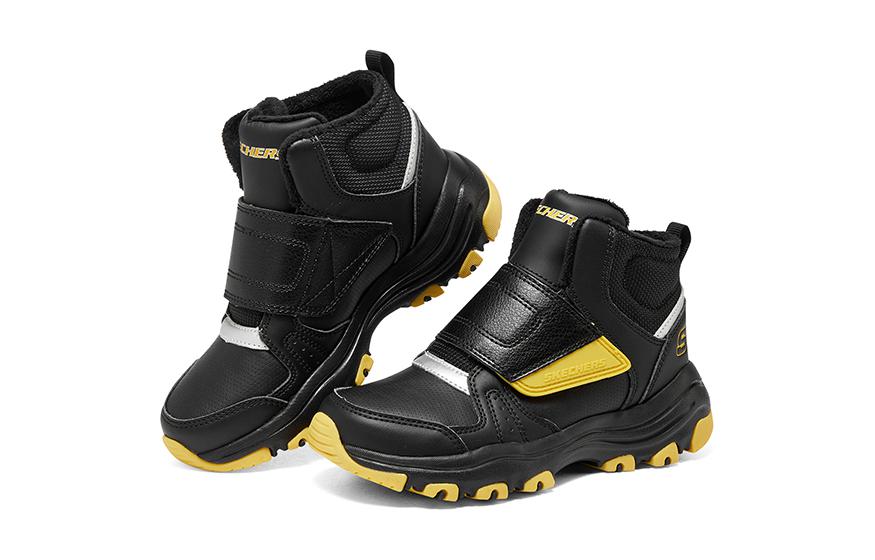 (GS) Skechers I-Conik Boots 'Black Yellow' 8701647L-BKSL