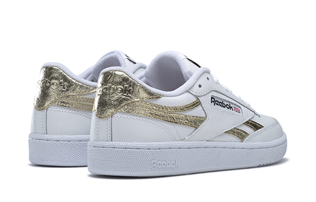 (WMNS) Reebok Club C Revenge 'White Yellow' FY9543