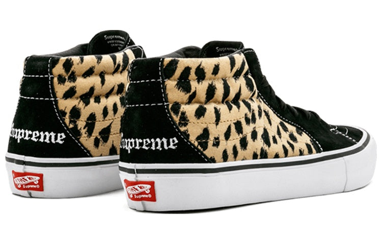 Vans Supreme x Sk8-Mid Pro 'Cheetah Velvet' VN0A347UOPM