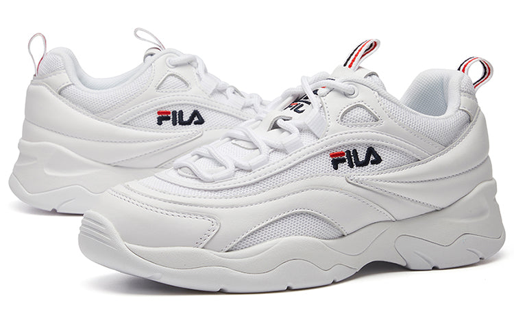 (WMNS) FILA Ray Low Running Shoes White F52W041103FWT