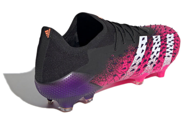 adidas Predator Freak.1 FG Demonskin Tee 'Black Shock Pink' FW7244