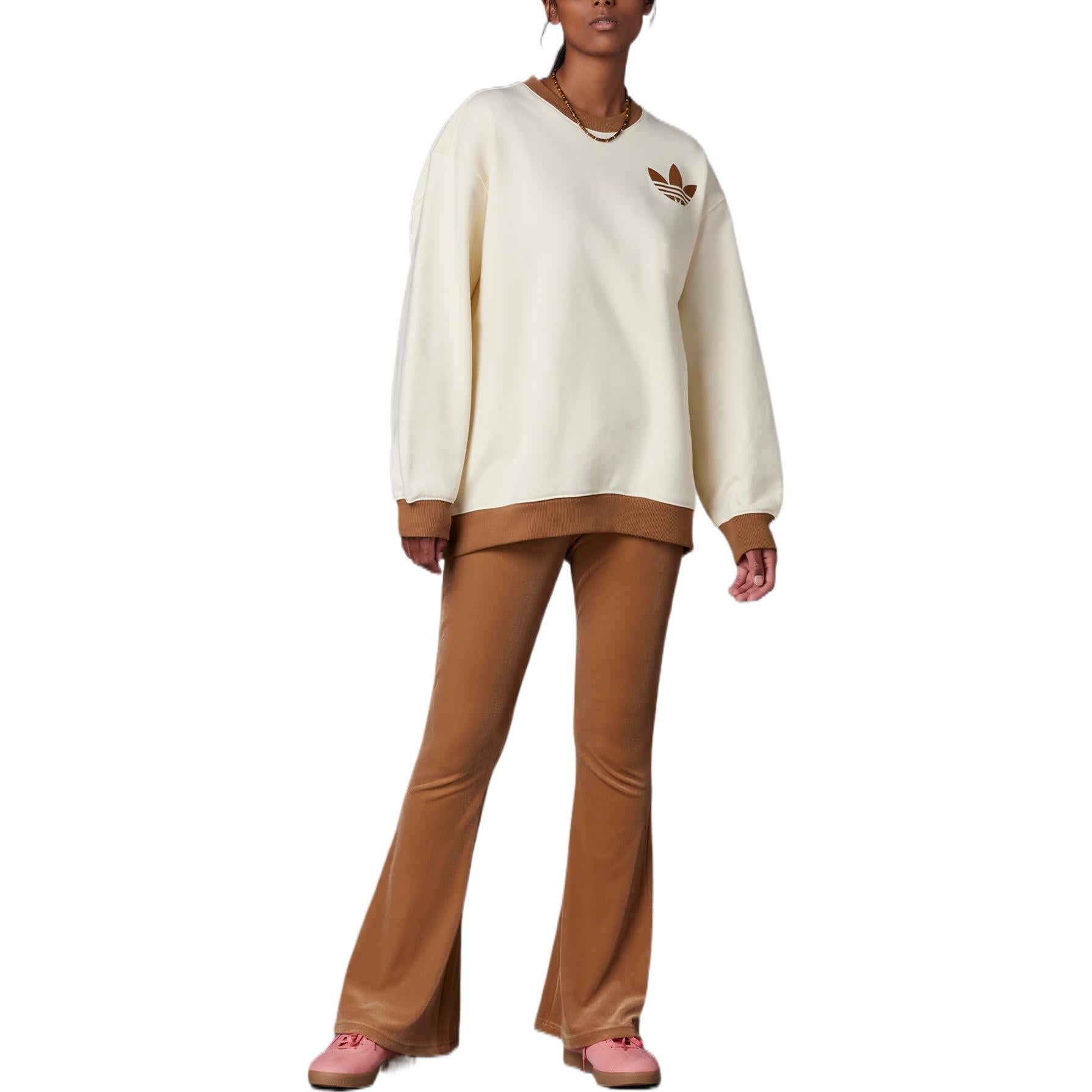 (WMNS) adidas Adicolor 70s Sweatshirt 'Beige' IB2040