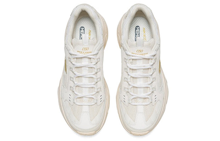 (WMNS) Skechers Stamina 'White Cream' 149017-OFWT
