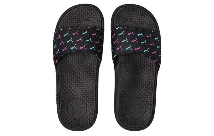 (WMNS) PUMA Cool Cat Bold 2 Slippers Black 375344-02