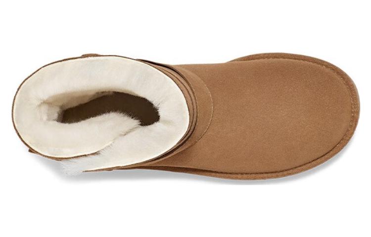 (WMNS) UGG Bailey Graphic Logo Strap Boot 'Brown' 1137074-CHE