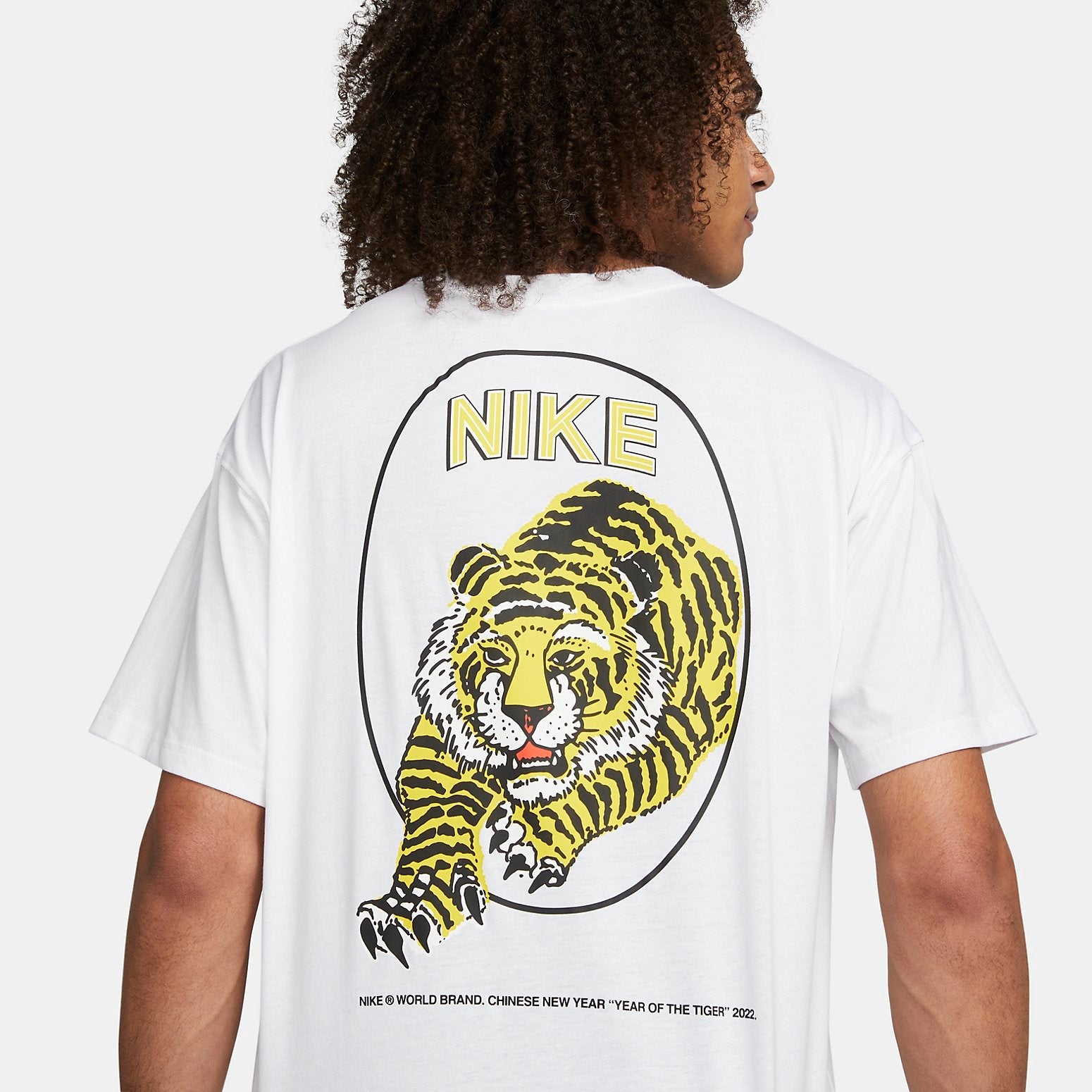 Nike NRG Tiger T-Shirt 'White' DO6627-100