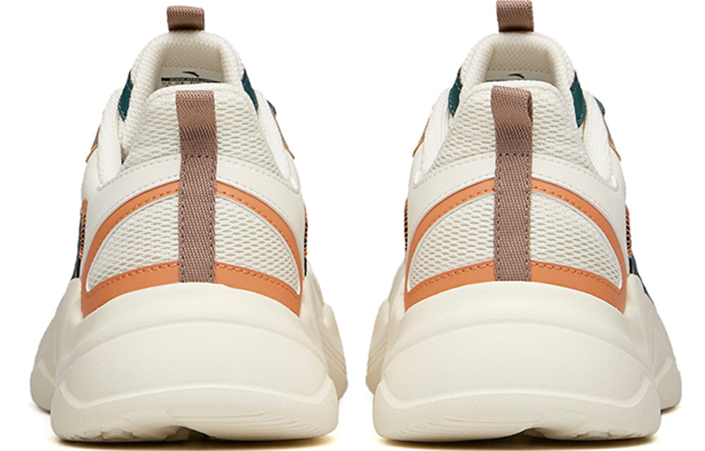 ANTA Retro Chunky Dad Sneakers 'White Green' 111938822R-17
