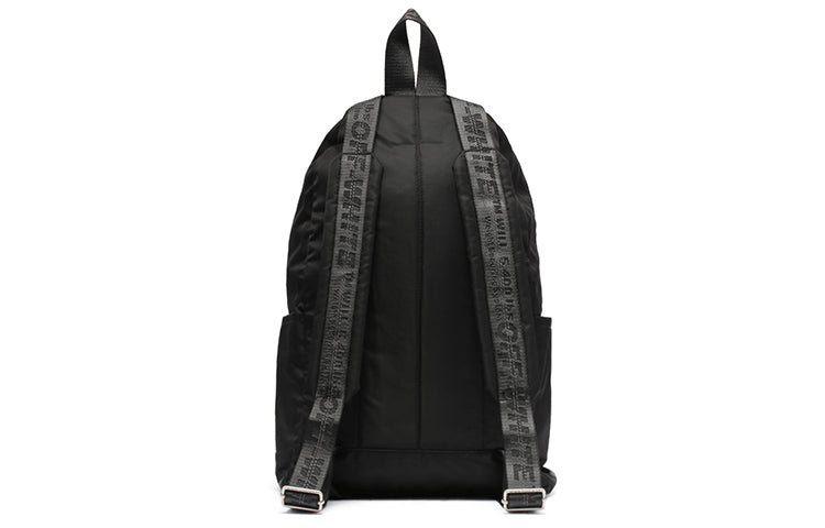 Off-White SS20 Airport Tape Black Backpack Arrow Print Backpack Black OMNB003S20E480031088
