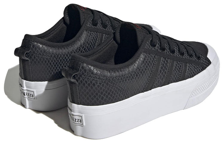 (WMNS) adidas Nizza Platform 'Black Python' HQ1963